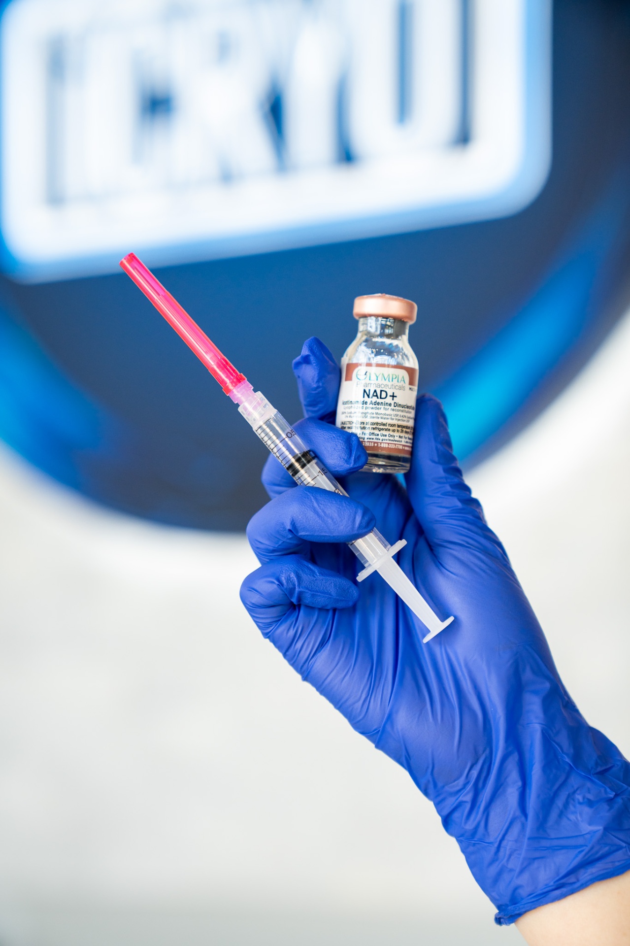 NAD+ IM Shot — Fast, efficient injection option for ongoing maintenance at iCRYO Daniel Island